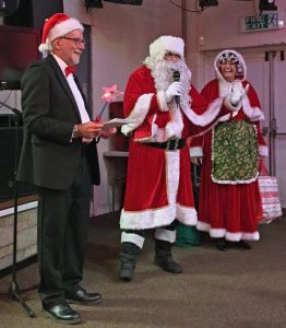 Sanata Visits The Carol Concert