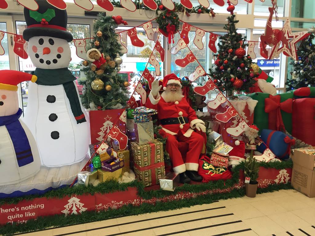 Santa at Mablethorpe Co-op