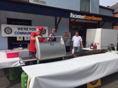 Ready to go at the Sutton Street Party