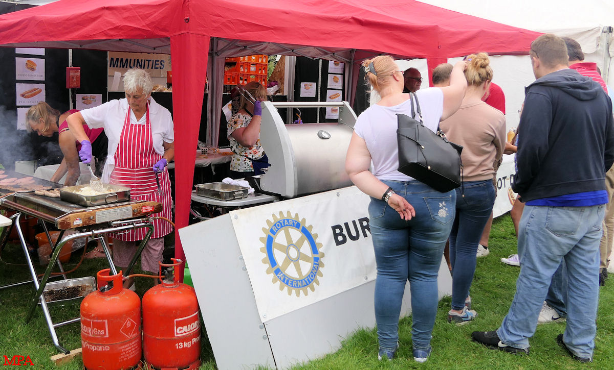 The Rotary Barbecue raising funds