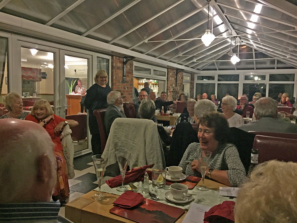 Club Secretary Dianne Baxter's Speech