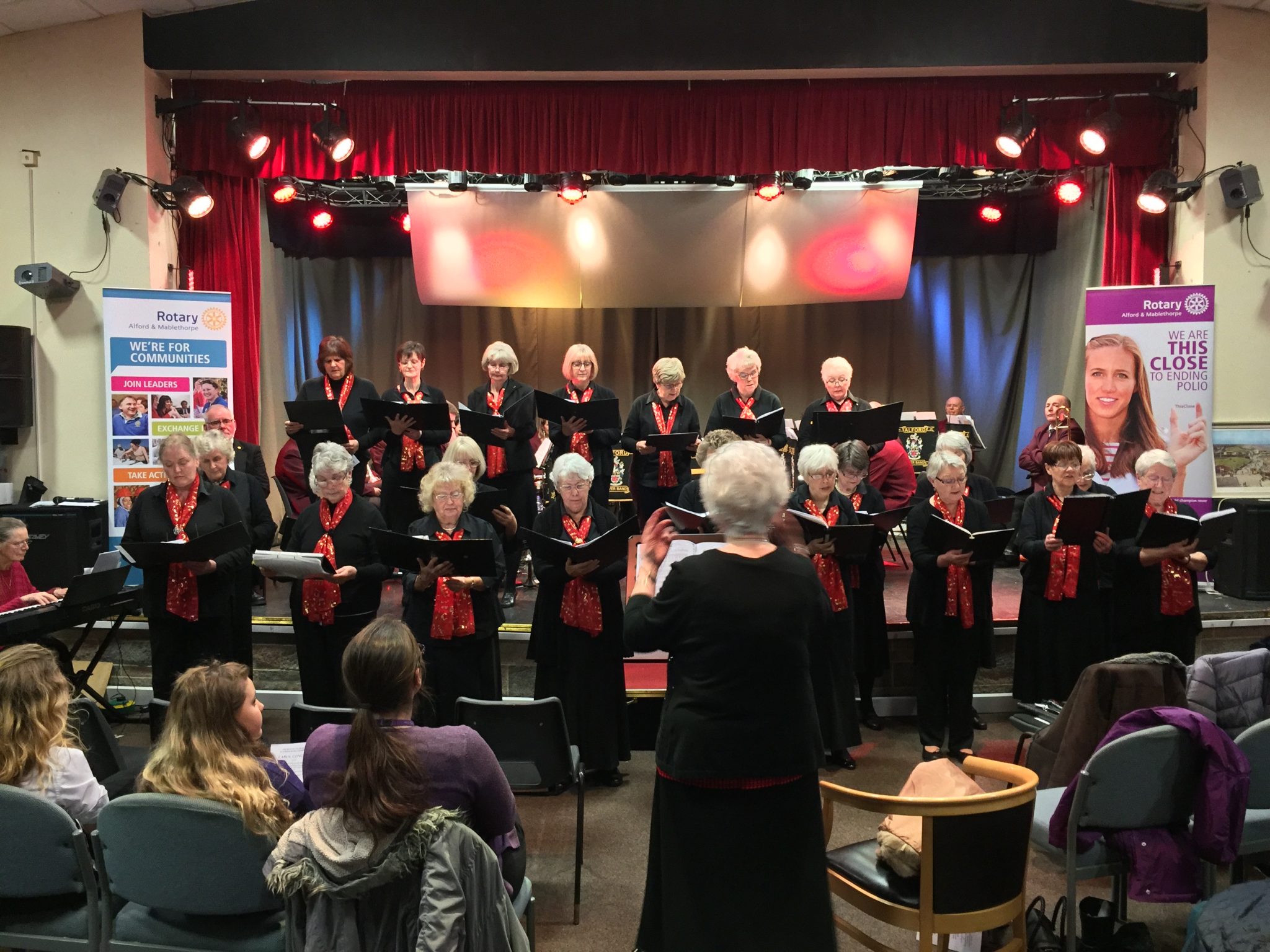 Sutton WI Choir and the Somercotes Singers