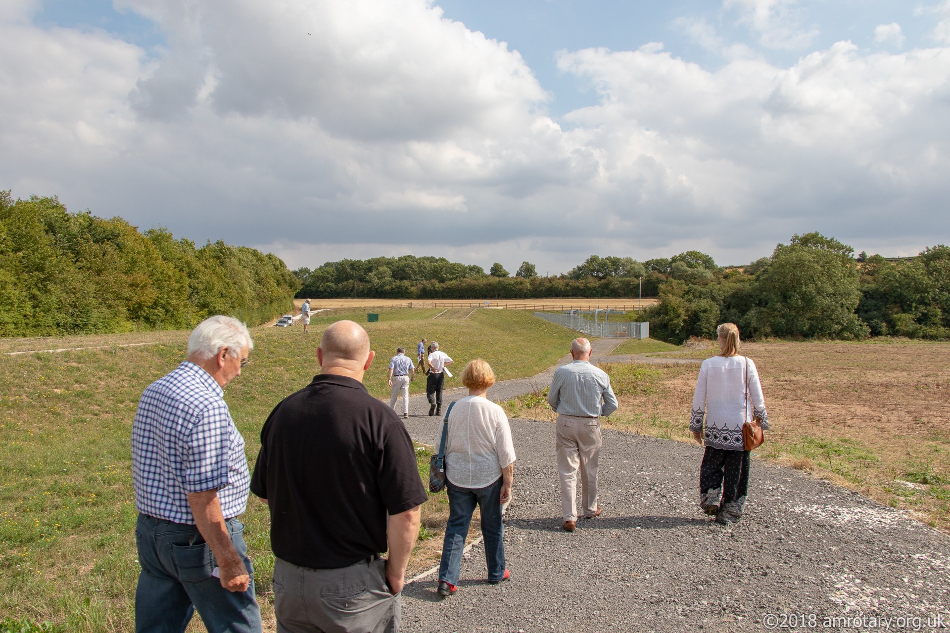 Walking Down Into the Reservoir