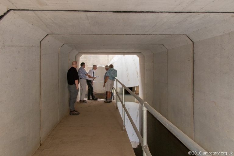 The tunnel leading to the Hydra Slide