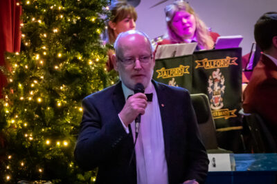 Mablethorpe Carol Concert 2021 Rotarian Nigel Collins