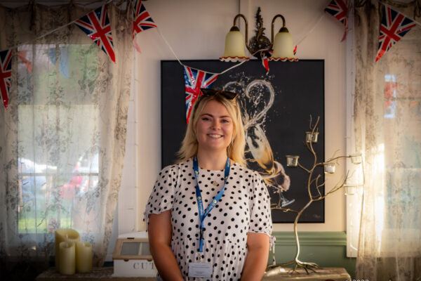 Ellie Carter from St Barnabas Hospice