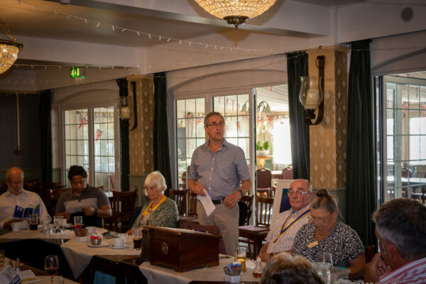 District Governor Steve Howe