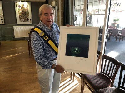 Rotarian Len Taylor