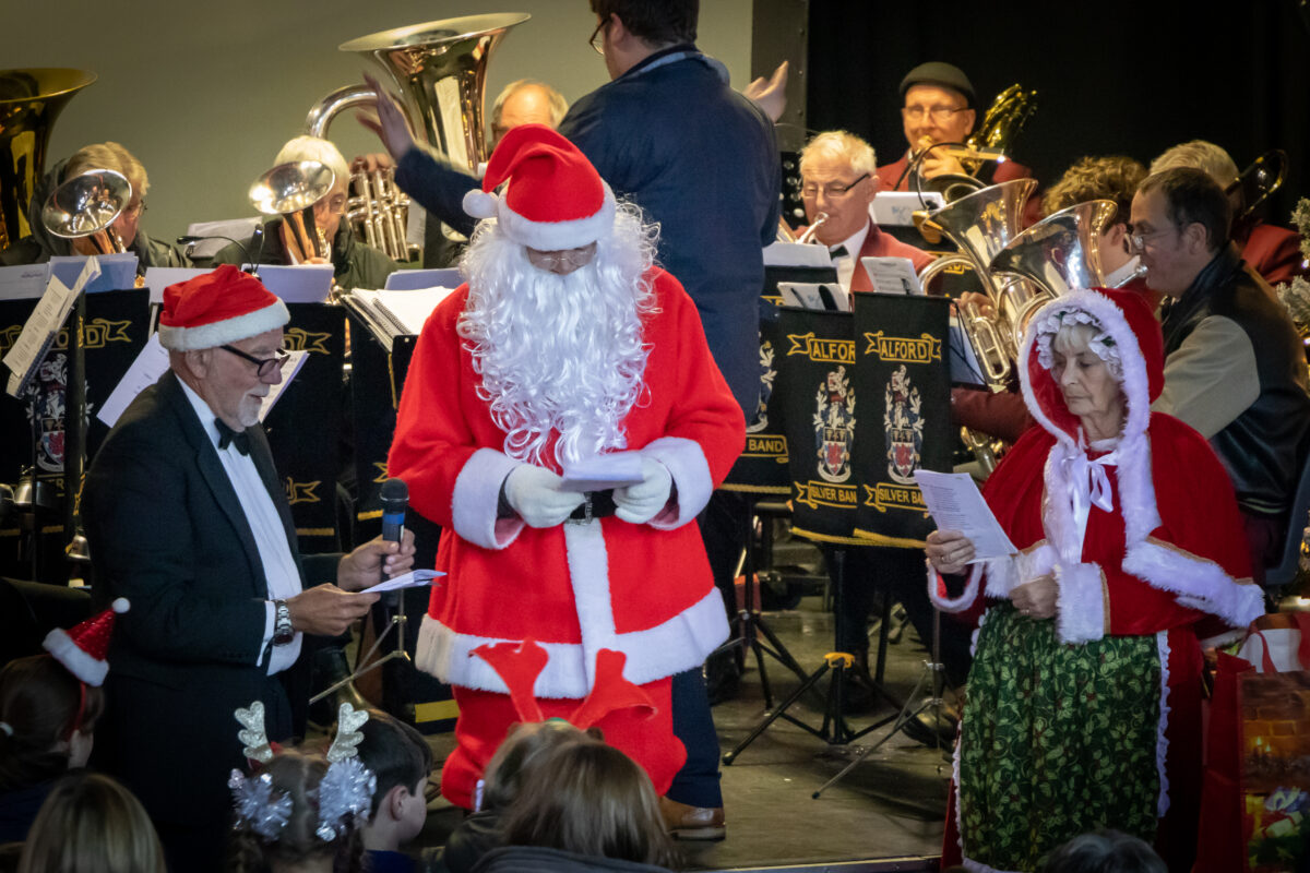 Santa and Mrs Claus