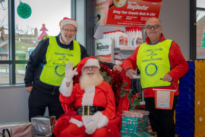 Santa at Mablethorpe Co Op