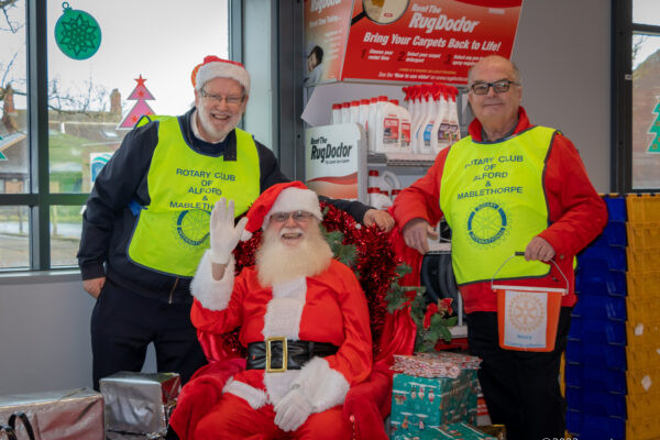 Santa at Mablethorpe Co Op