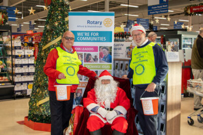Santa at Mablethorpe Tesco