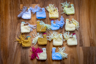 Knitted Cosies by Pam Gardiner
